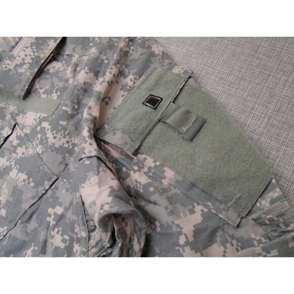 Defender M Digital Camo Men's Size Large BDU Full Zip Army Military Jacket - Picture 8 of 15